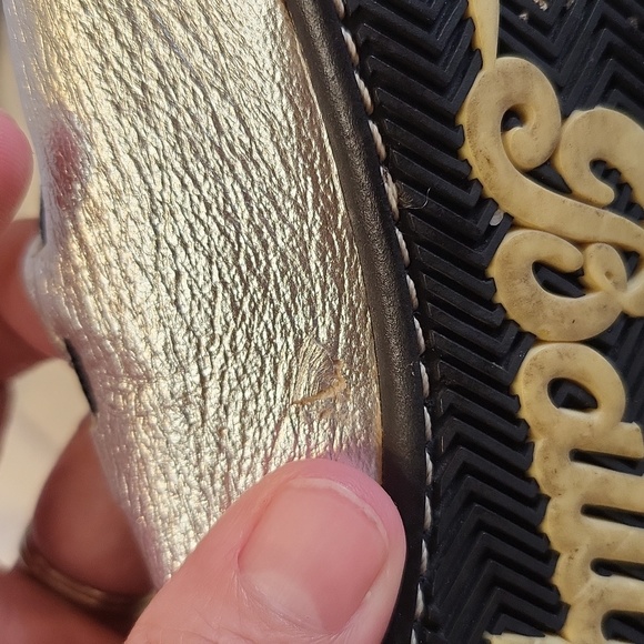 Bally Ballet Flats Silver 37 1/2 7 US Women - Picture 11 of 14